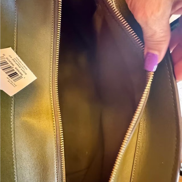 Coach Olive Green Bag with Dinosaur Design - Picture 9 of 13